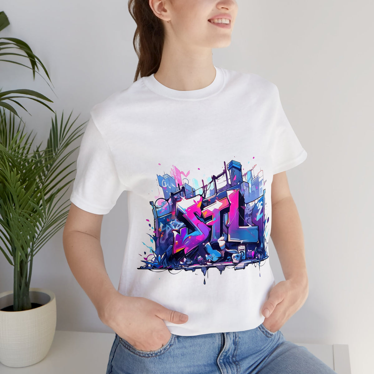 LUSH LEMUR | STL GRAFFITI T-SHIRT