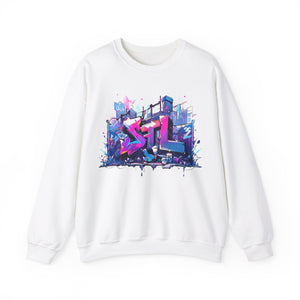 LUSH LEMUR | STL Graffiti Unisex Heavy Blend™ Crewneck Sweatshirt