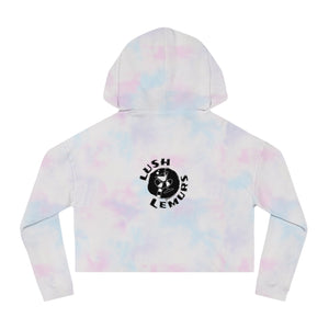 LUSH LEMUR | STL GRAFFITI CROP HOODIE