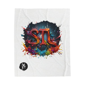 LUSH LEMUR | STL Plush Blanket