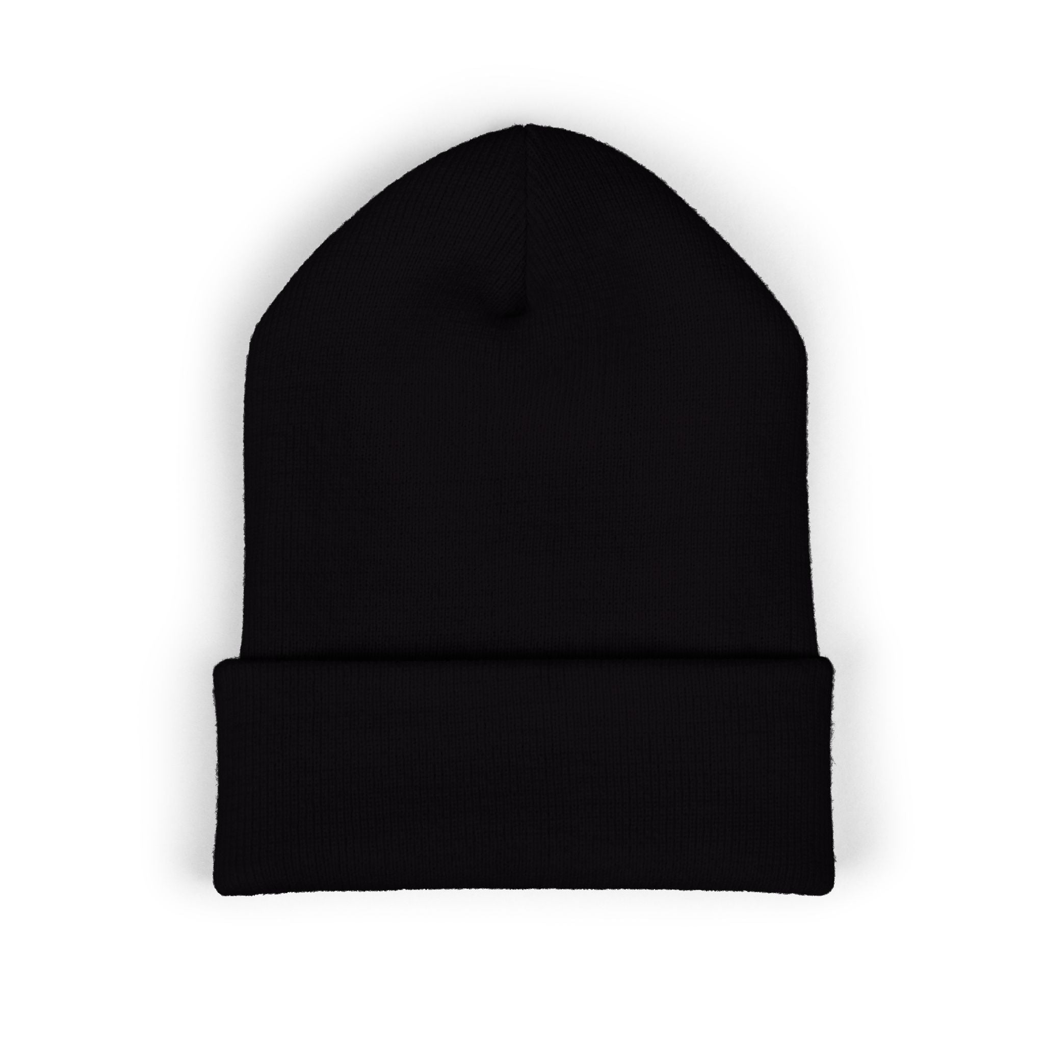 Embroidered 'South City Degenerates' Cuffed Beanie — Knit Winter Hat