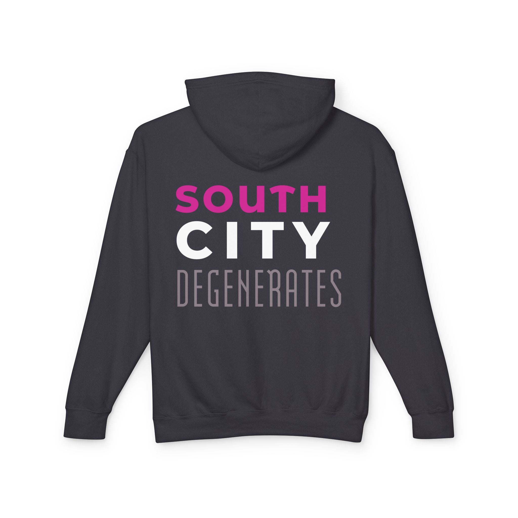 White SMILE - STL DEGENS hoodie