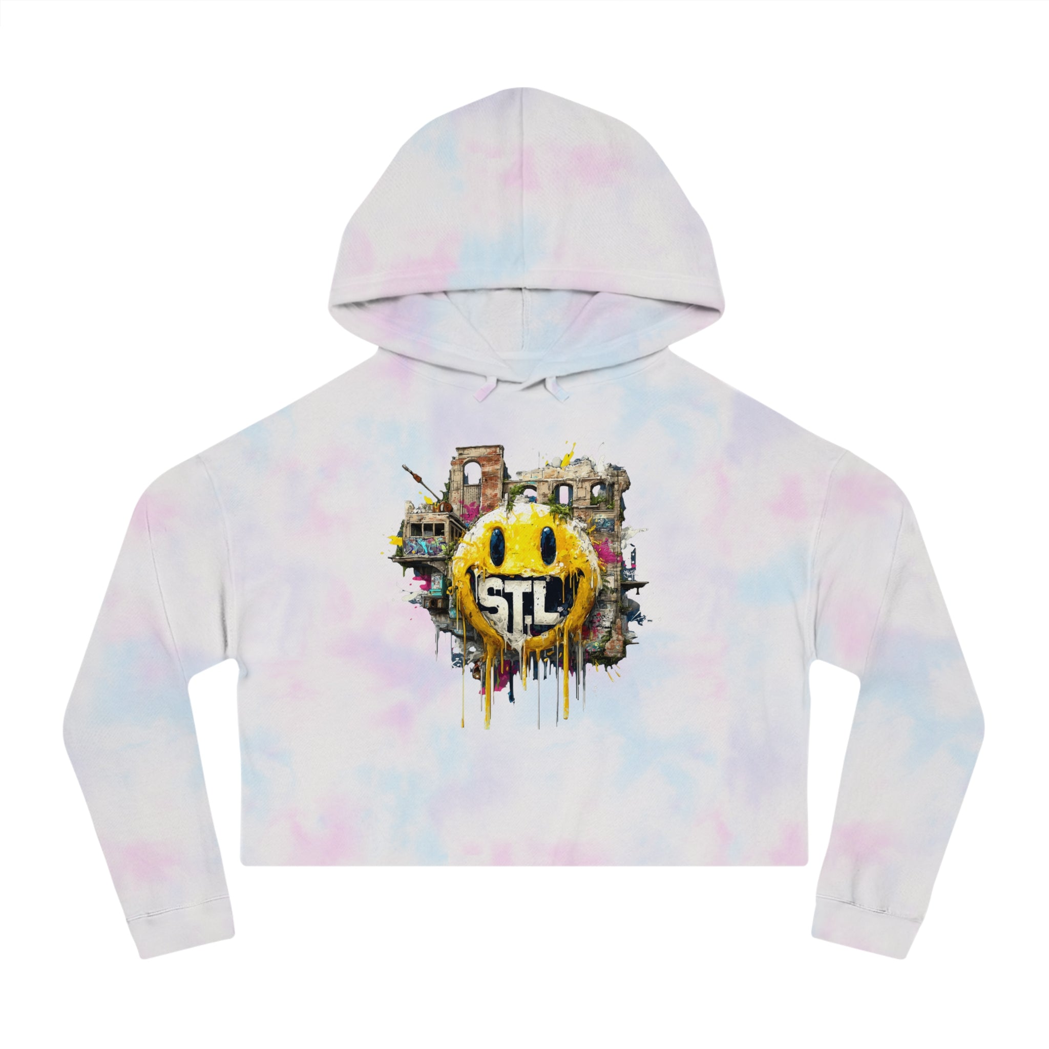 South City Degenerates Cropped Hoodie — St. Louis Neighborhood Pride