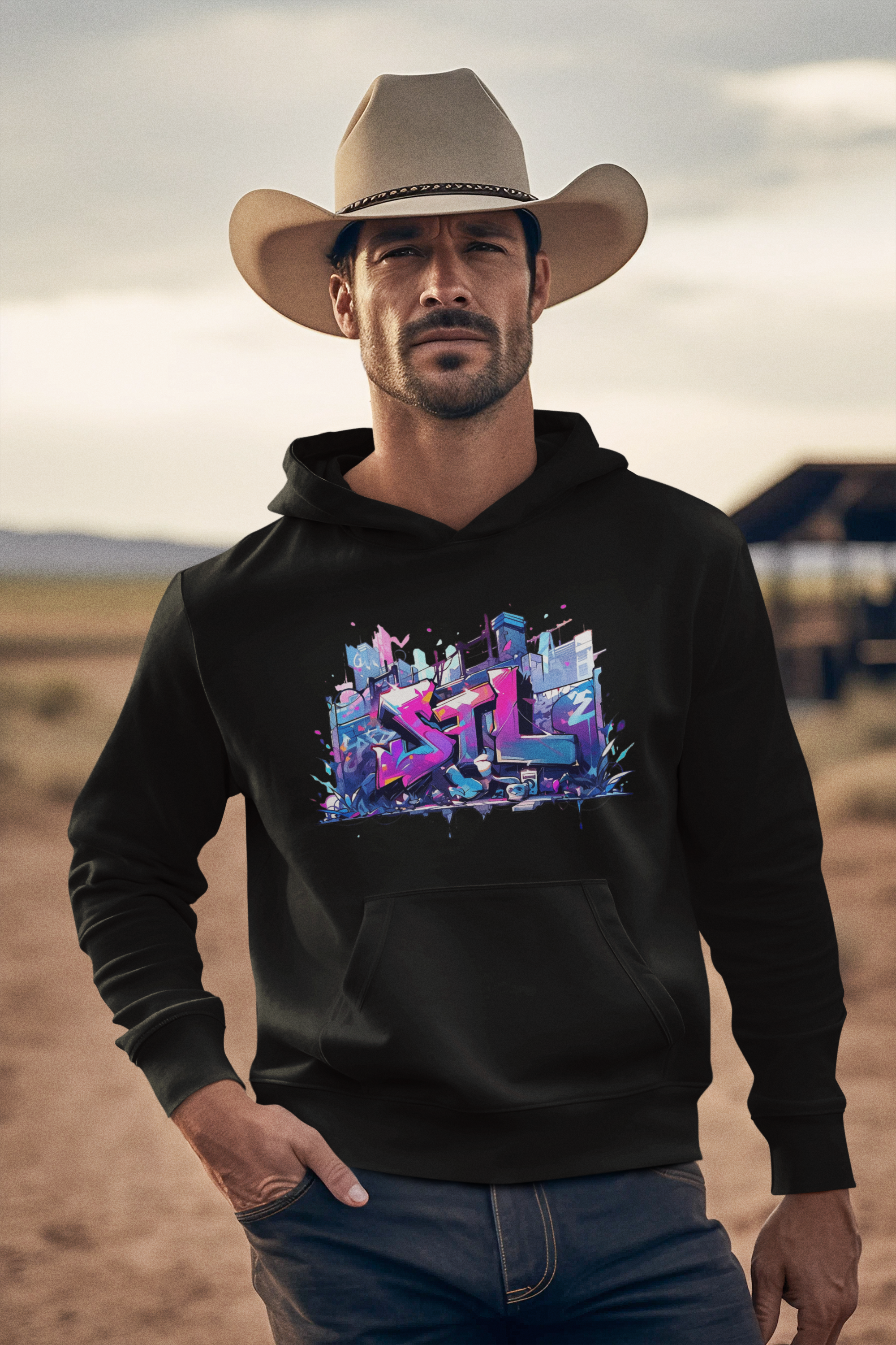 LUSH LEMUR | STL GRAFFITI Hoodie